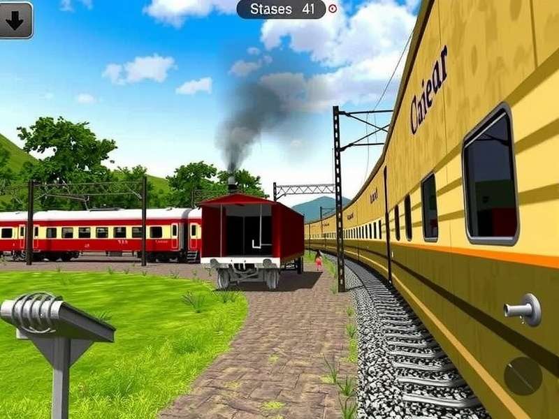 Sagar Rail Sim Gameplay Screenshot